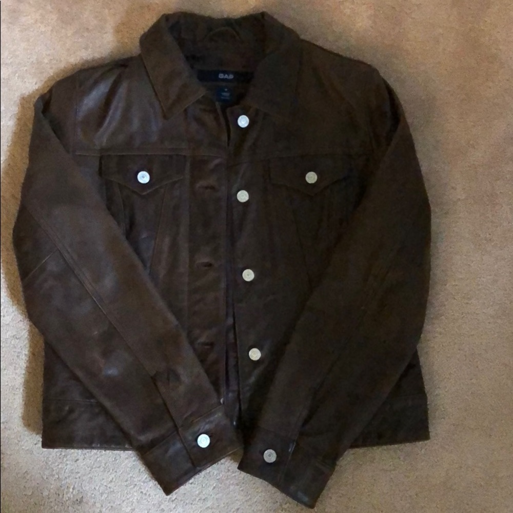 Gap Leather Jacket